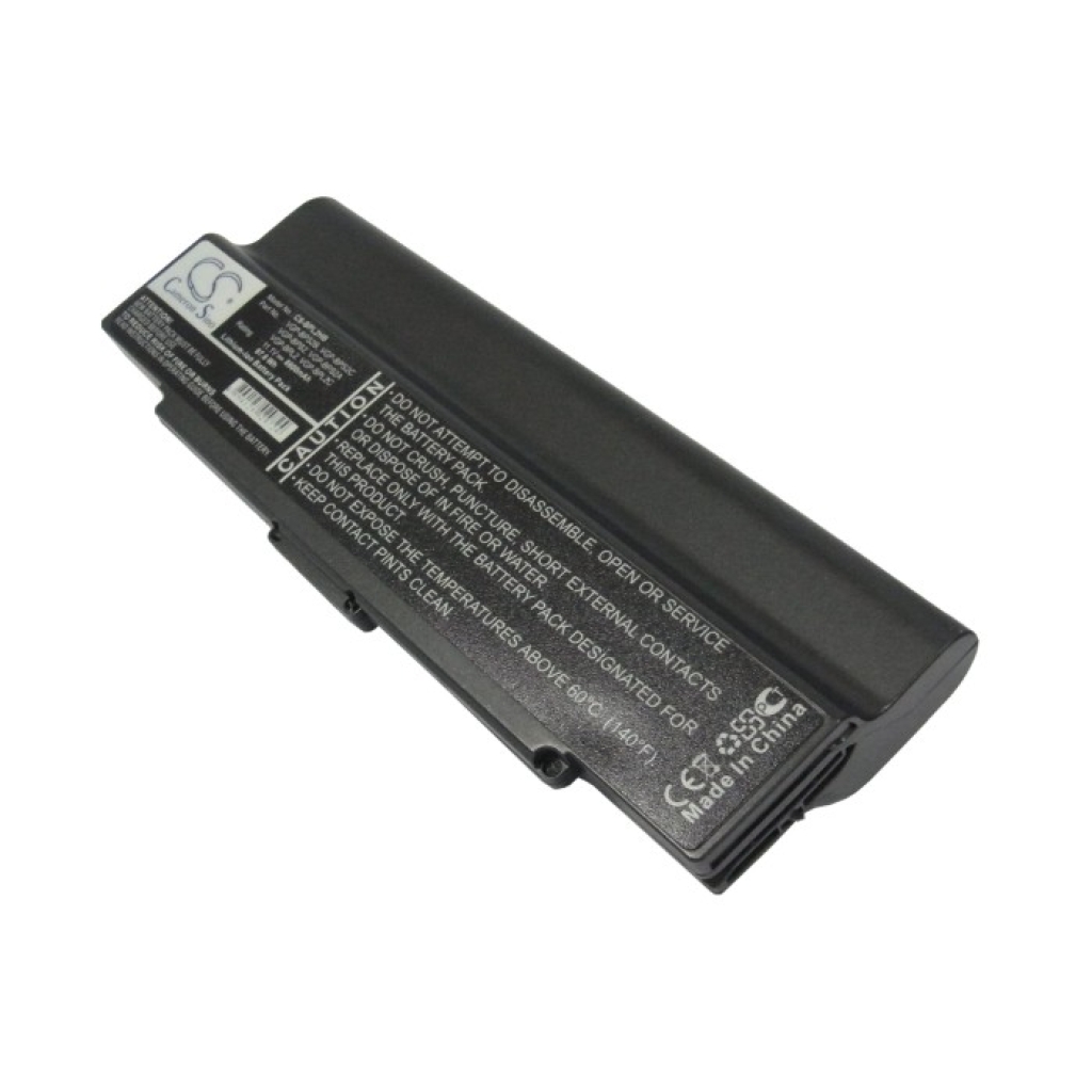 Batterier Ersätter VAIO VGN-S38CP