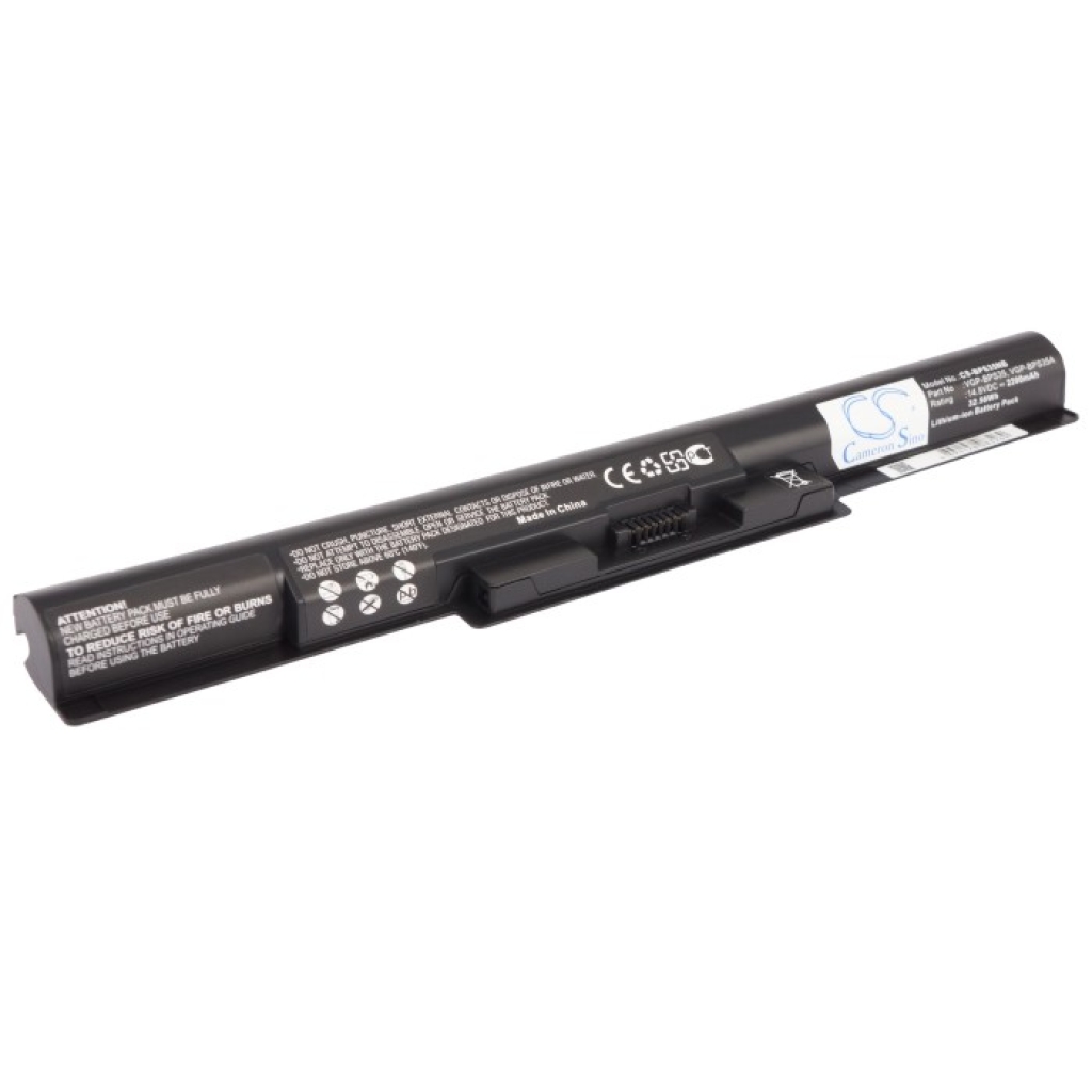 Batterier Ersätter VAIO SVF1521J6EW