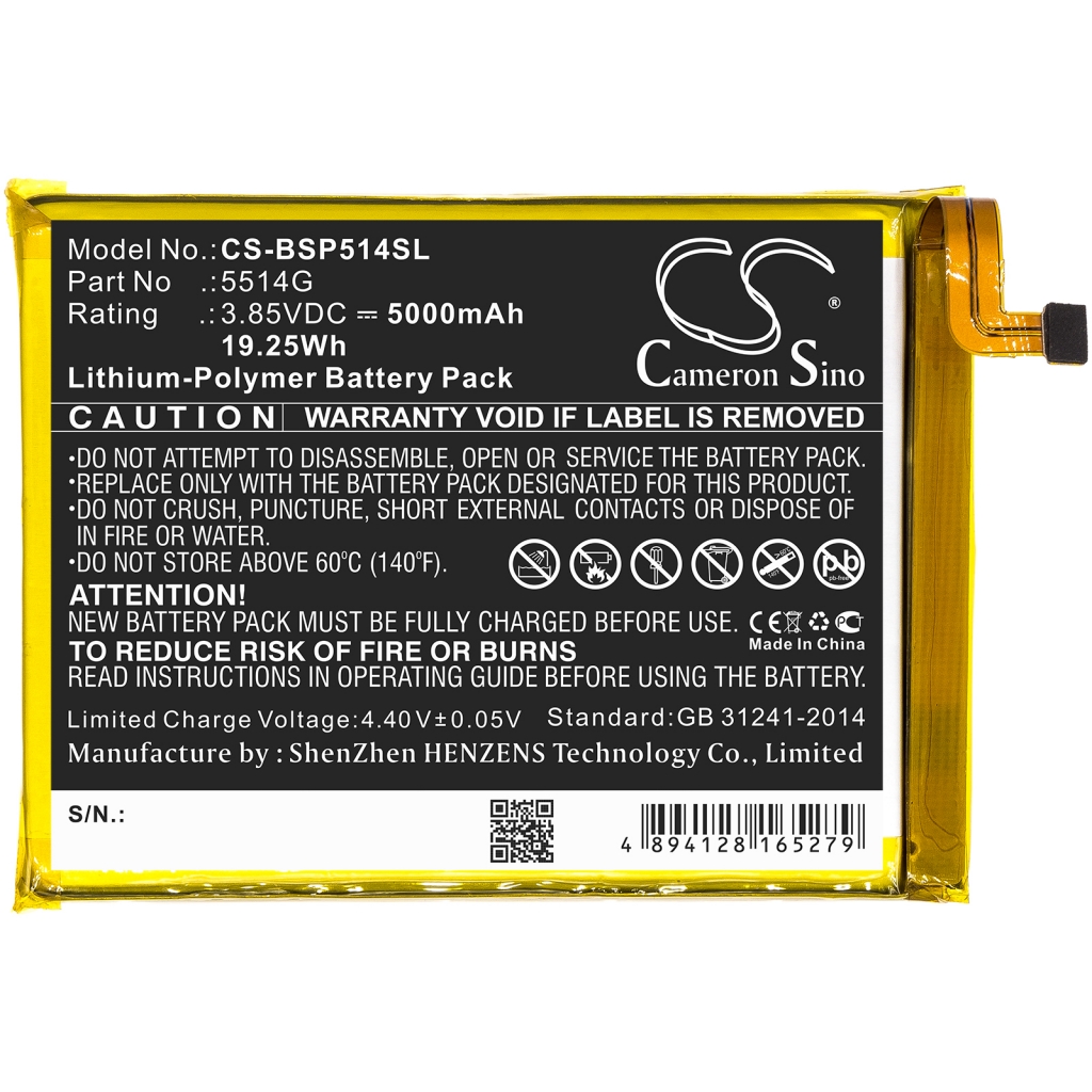 Batterier Ersätter 5514G