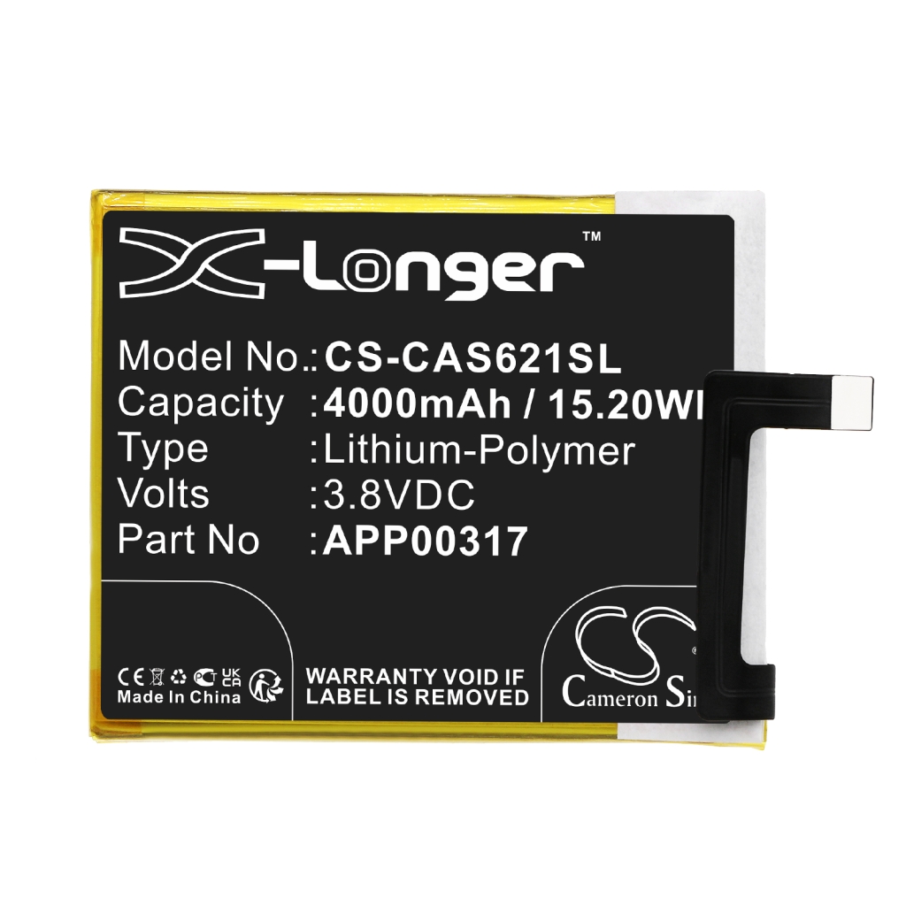 Batterier till mobiltelefoner CAT CS-CAS621SL