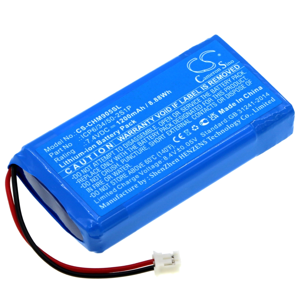 Batterier Ersätter ICP6/34/50-2S1P