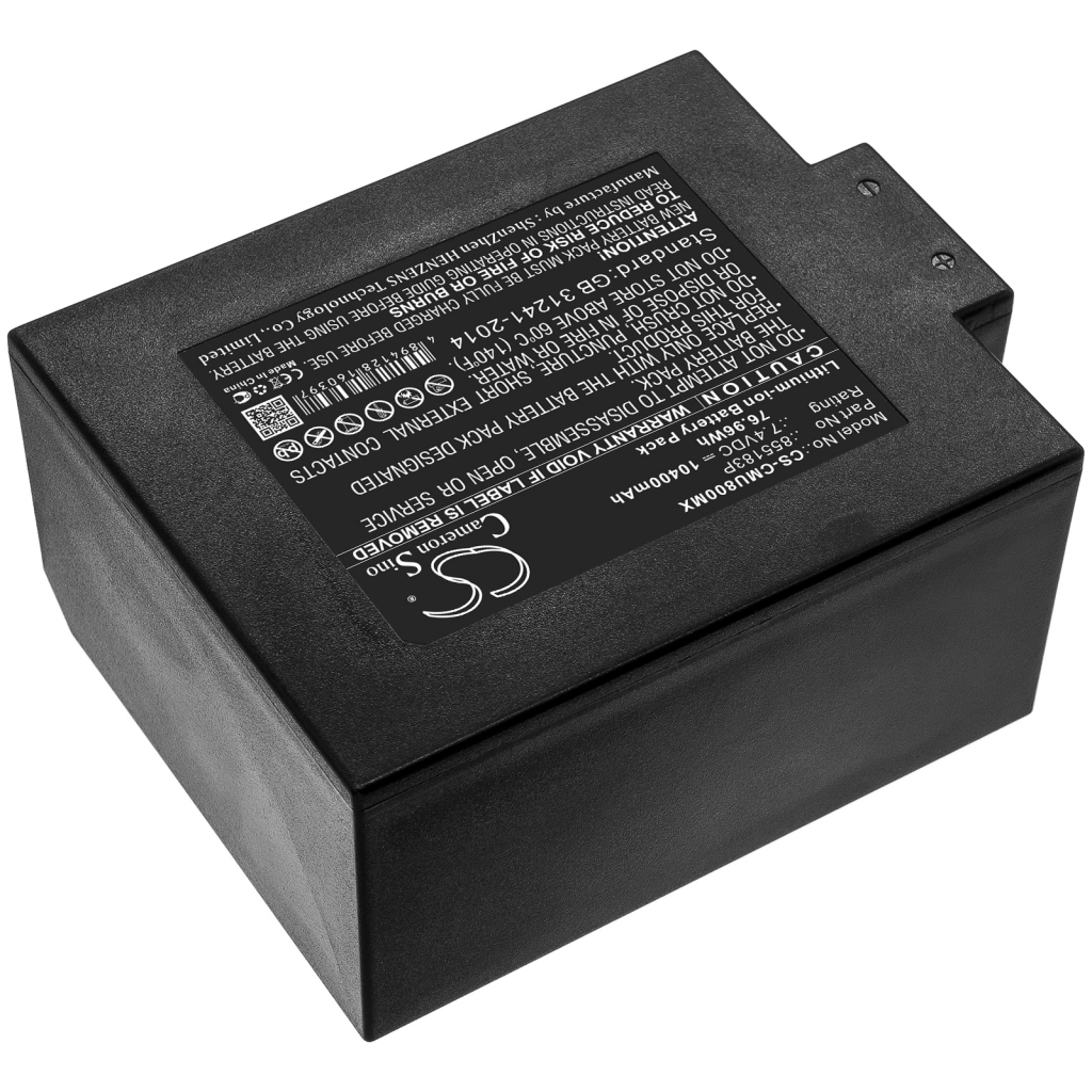 Batterier för medicintekniska produkter Dhrm CS-CMU800MX
