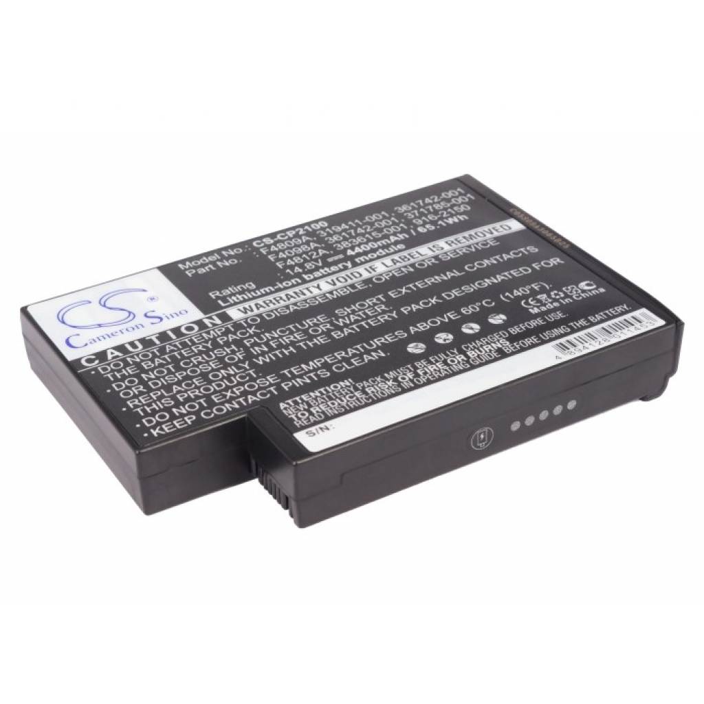 Batterier Ersätter OmniBook XE4500-F4870J