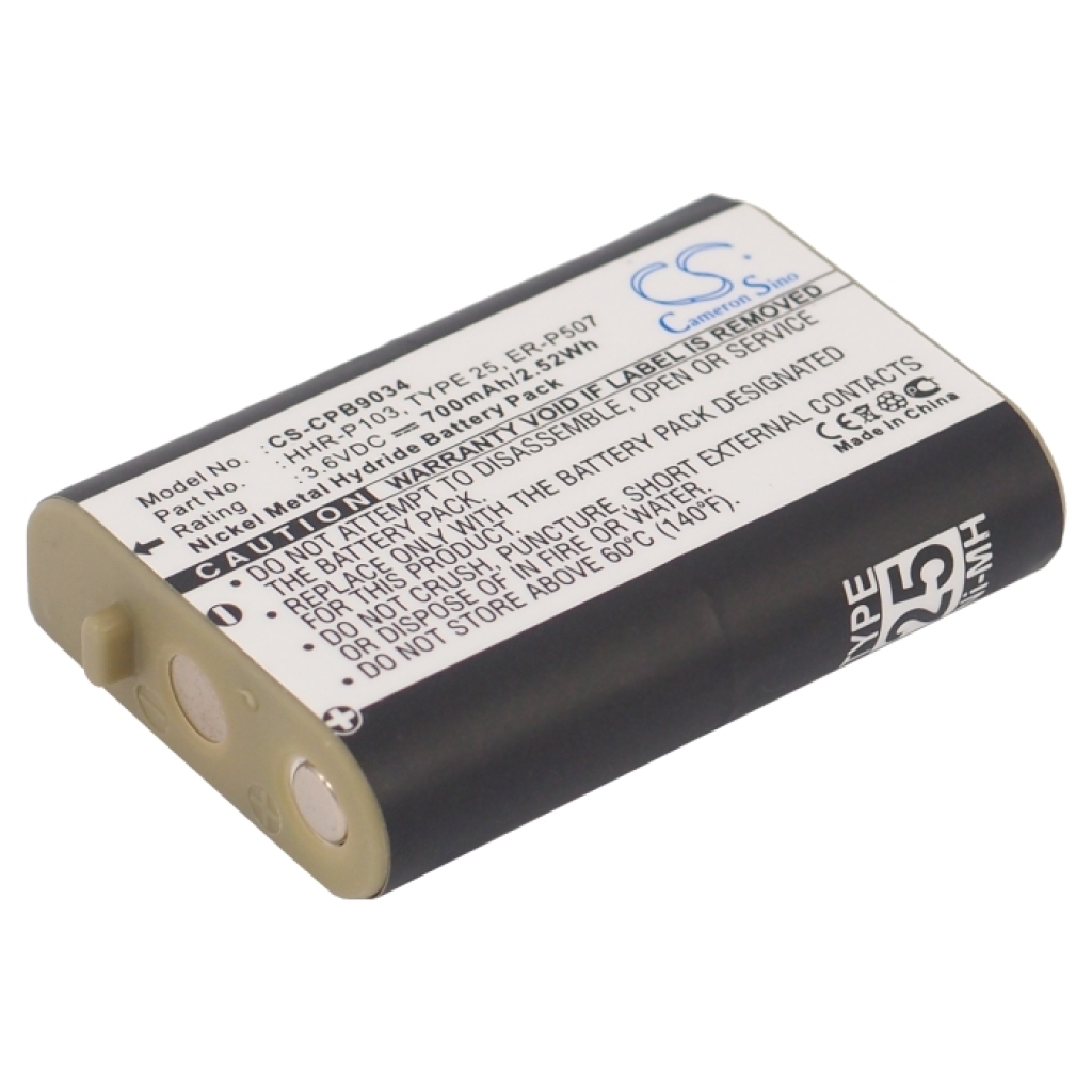 Batterier Ersätter KX-TG2383