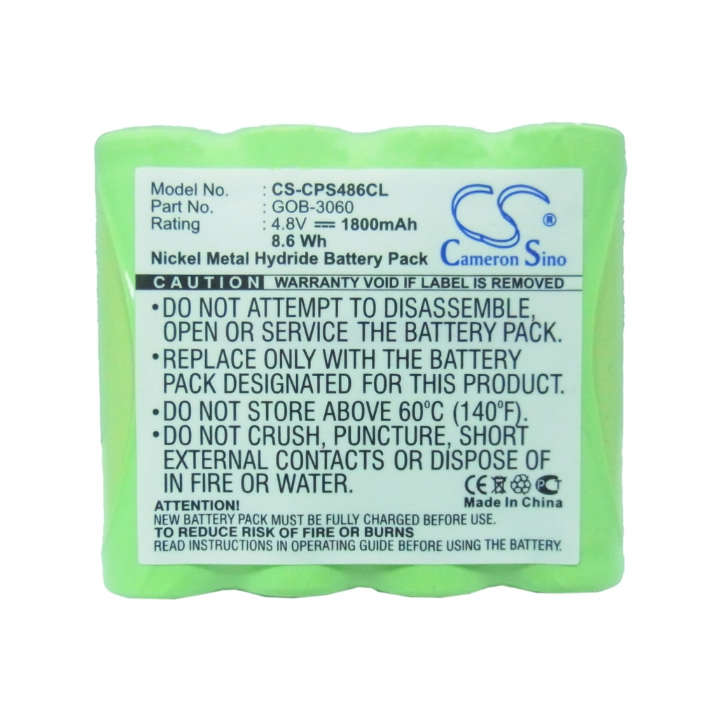 Batterier Ersätter CP 486S