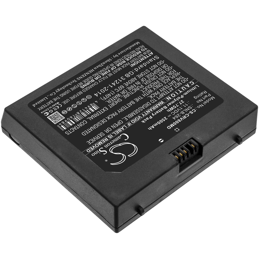 Batterier Ersätter Handheld Portable Ultrasound Scanner H8