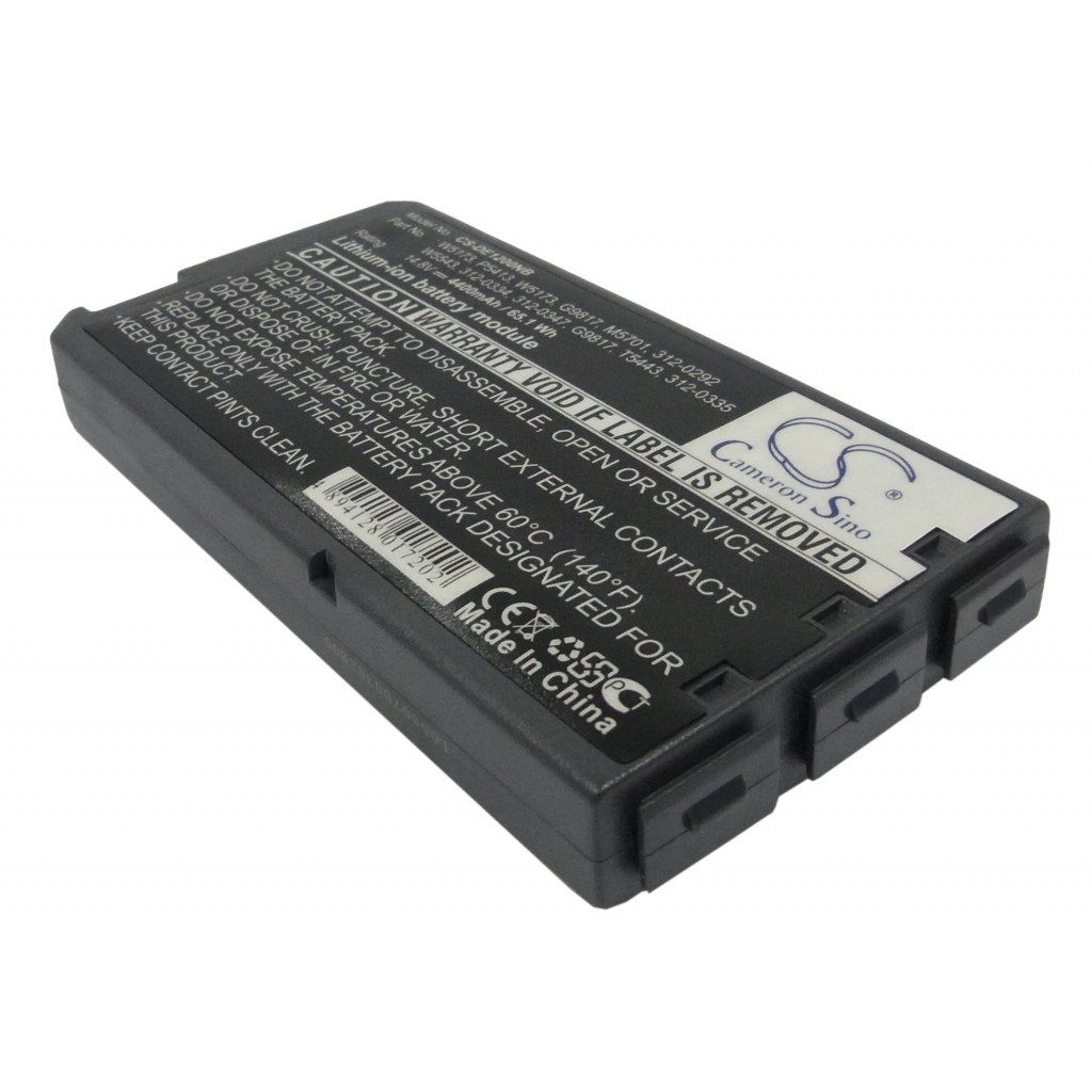 Batterier till bärbara datorer DELL CS-DE1200NB