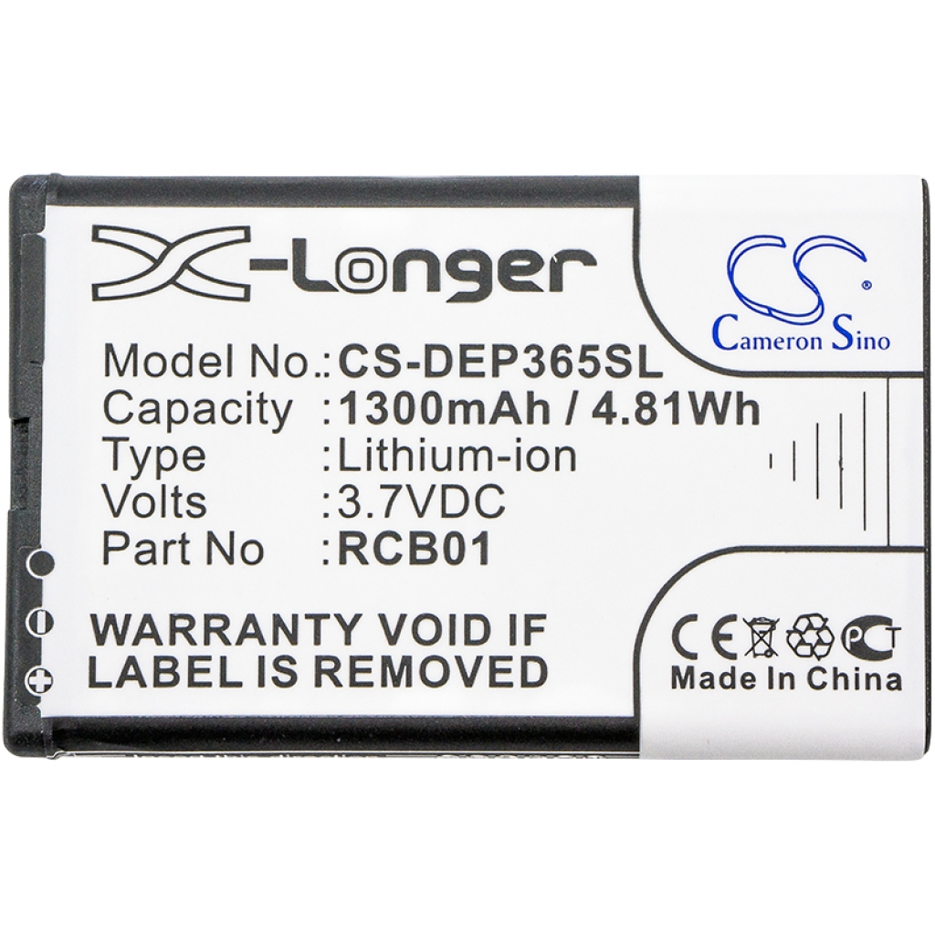 Batterier till mobiltelefoner Doro CS-DEP365SL