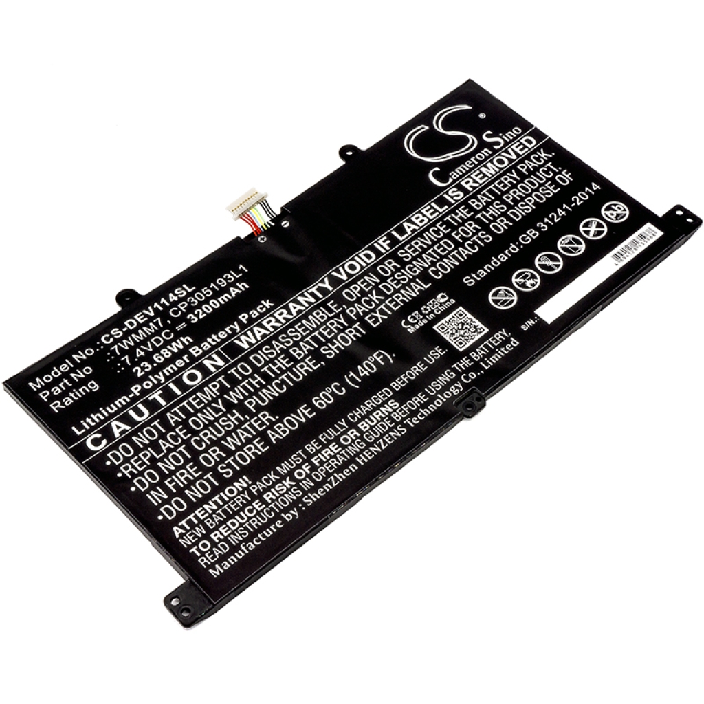 Batterier Ersätter DL011301-PLP22G0