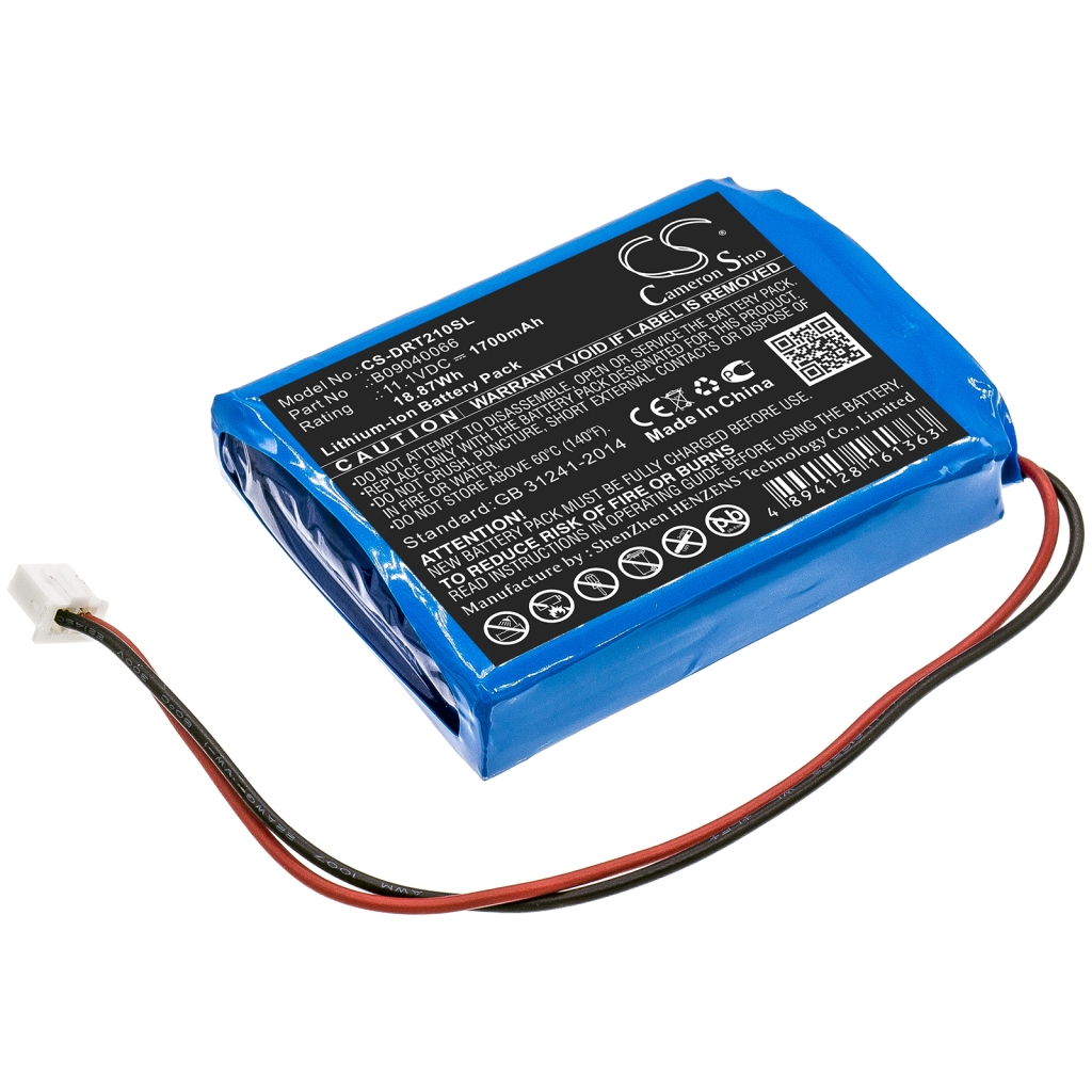 Batterier Ersätter DS2100A
