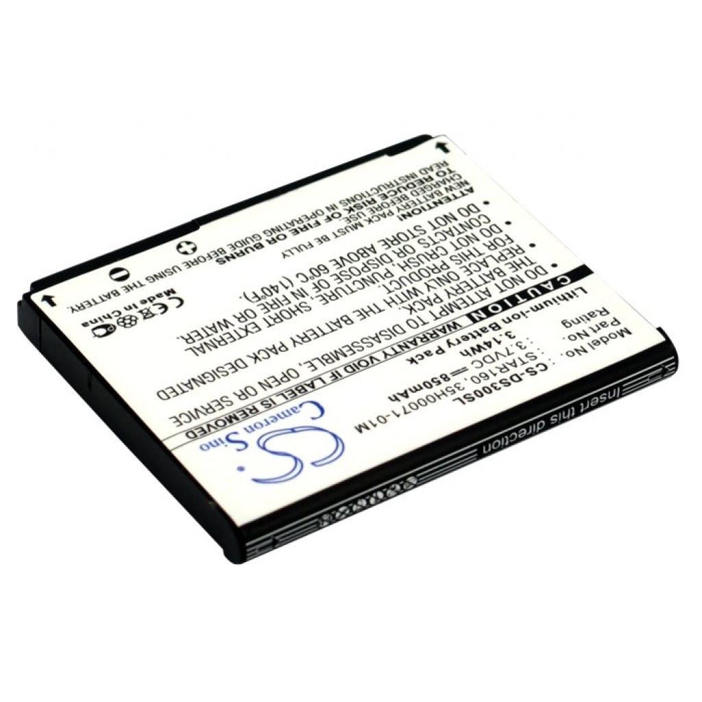 Batterier till mobiltelefoner i-Mate CS-DS300SL