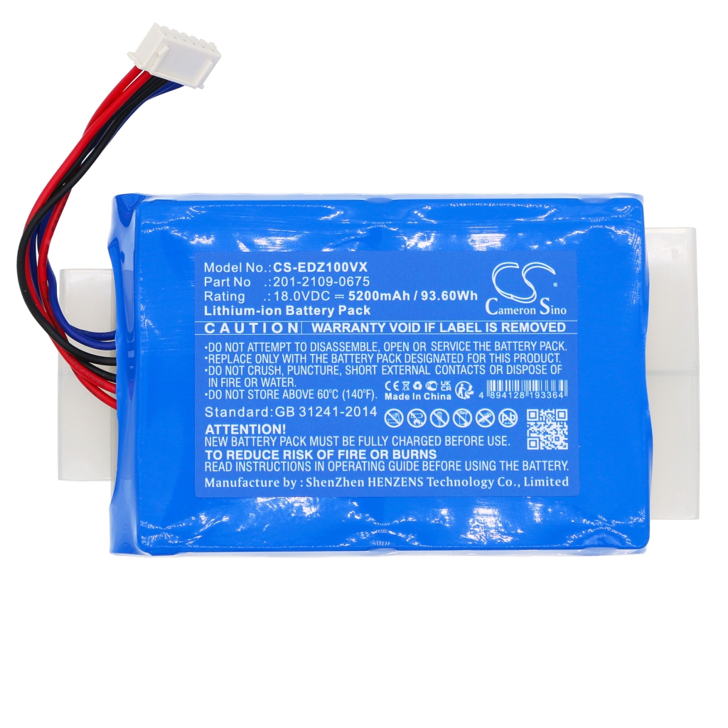 Batterier Ersätter S18-Li-180-5200