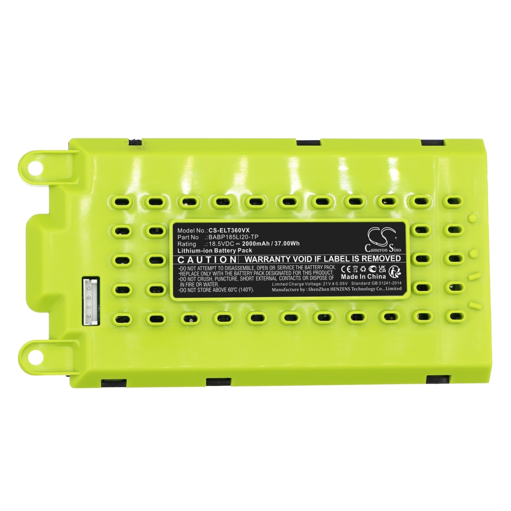 Batterier Ersätter BABP185LI20-TP