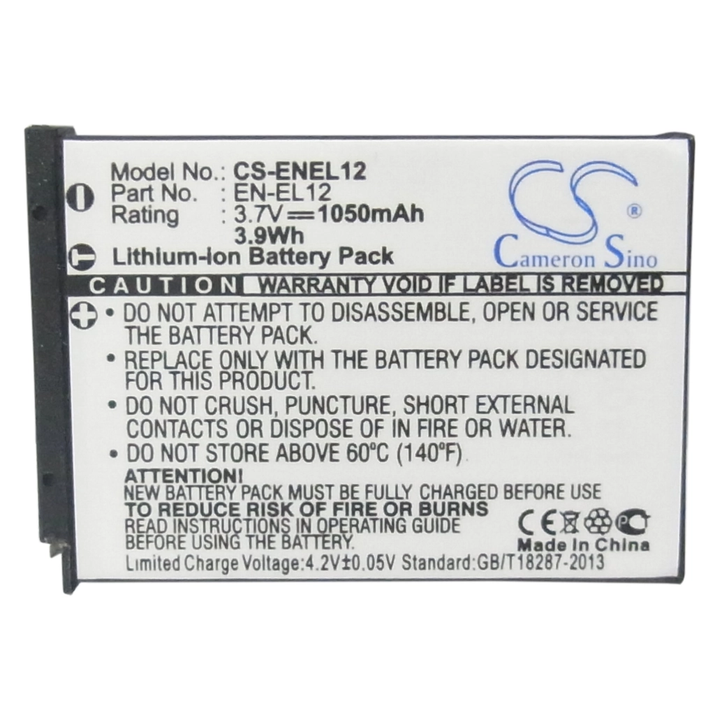Camera Battery Nikon Coolpix AW100