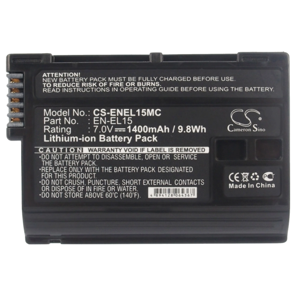 Camera Battery Nikon D610
