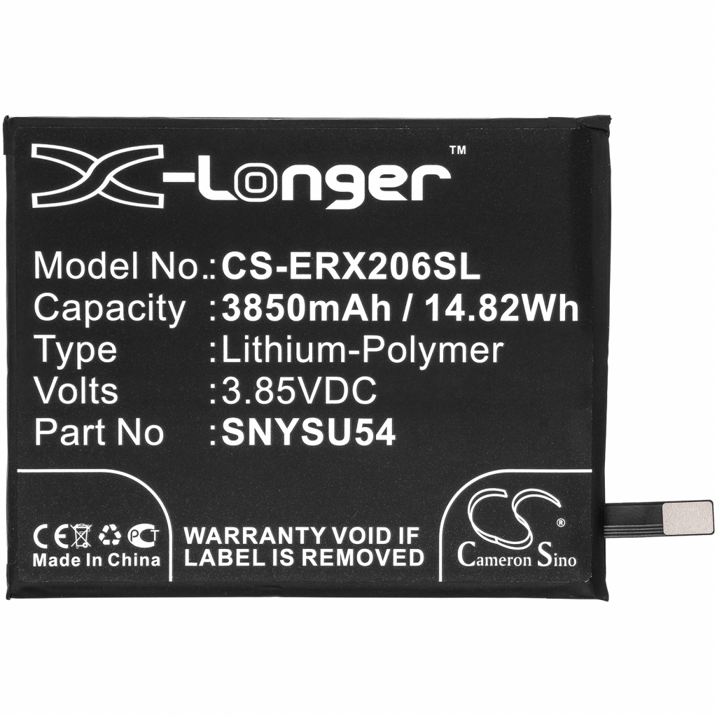Batterier Ersätter XQ-AS42