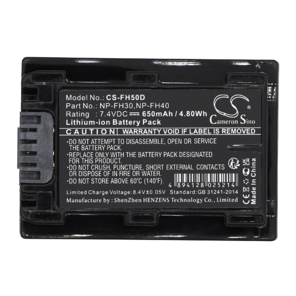 Camera Battery Sony DCR-HC96E