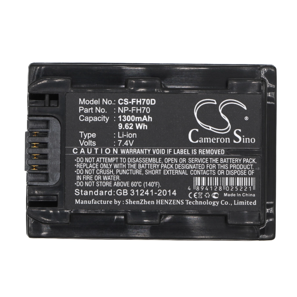 Camera Battery Sony DCR-HC39E