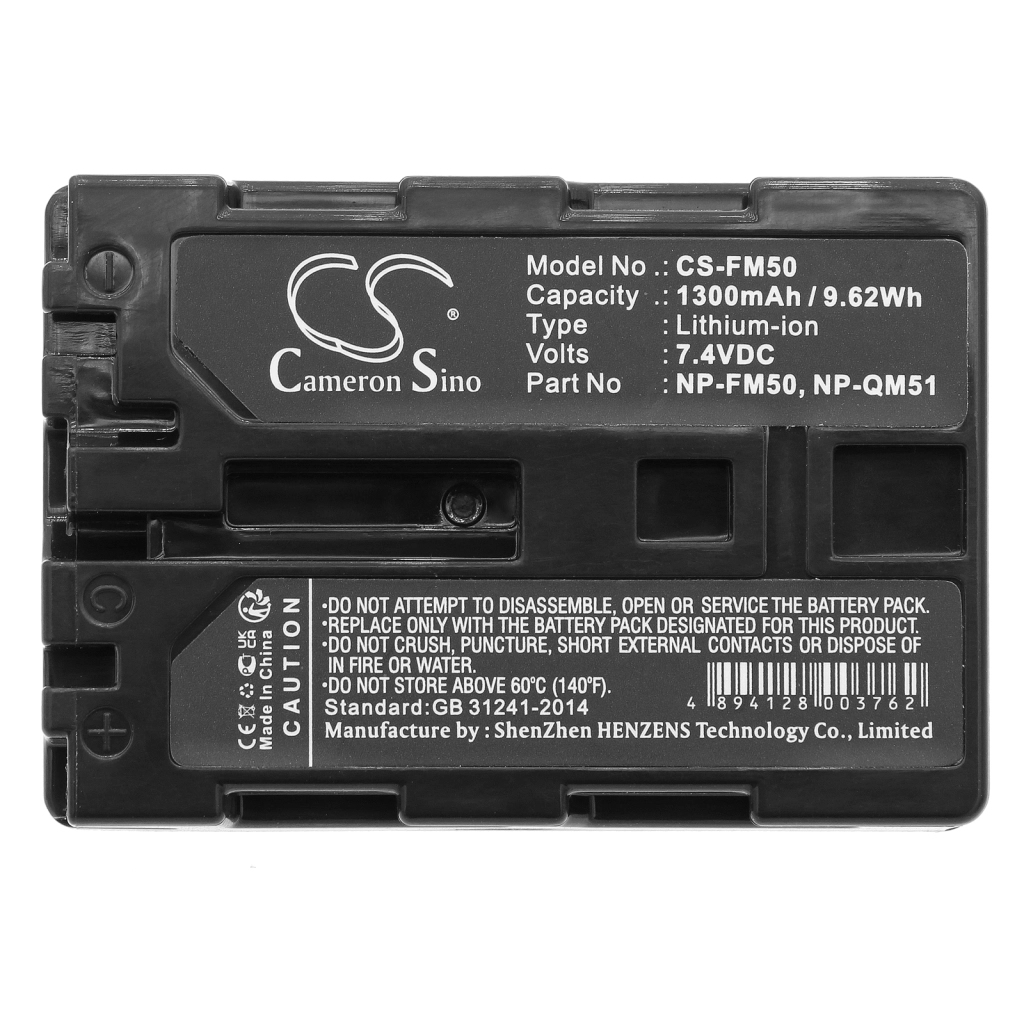 Camera Battery Sony DCR-HC1