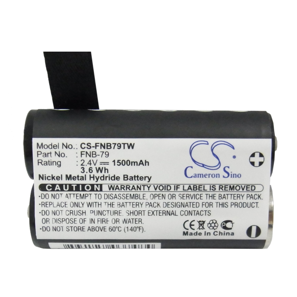 Batterier till radioapparater YAESU CS-FNB79TW