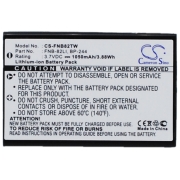 CS-FNB82TW<br />Batterier för  ersätter batteri BP-244