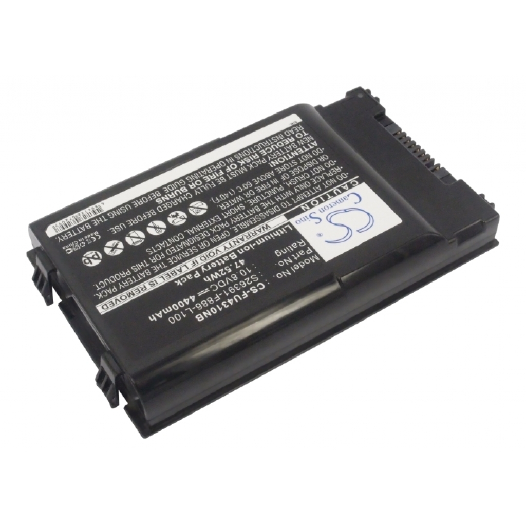 Batterier Ersätter LifeBook T4310