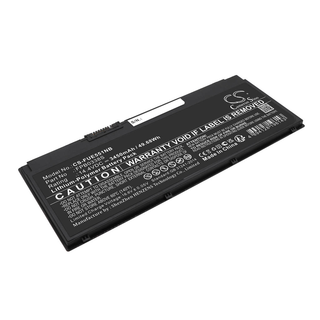 Batterier Ersätter LifeBook E448-E4480M35SOPT