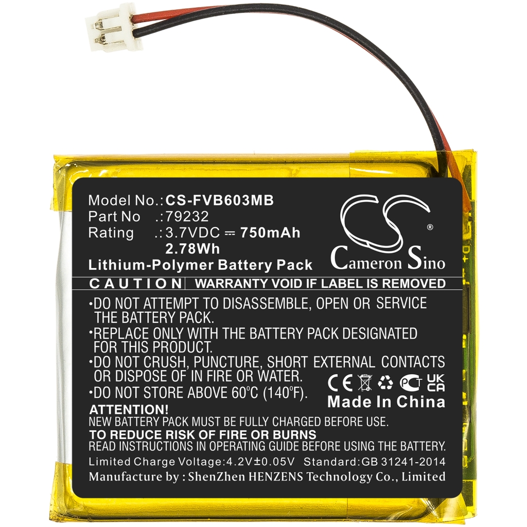 Batterier Batterier till babyvakter CS-FVB603MB