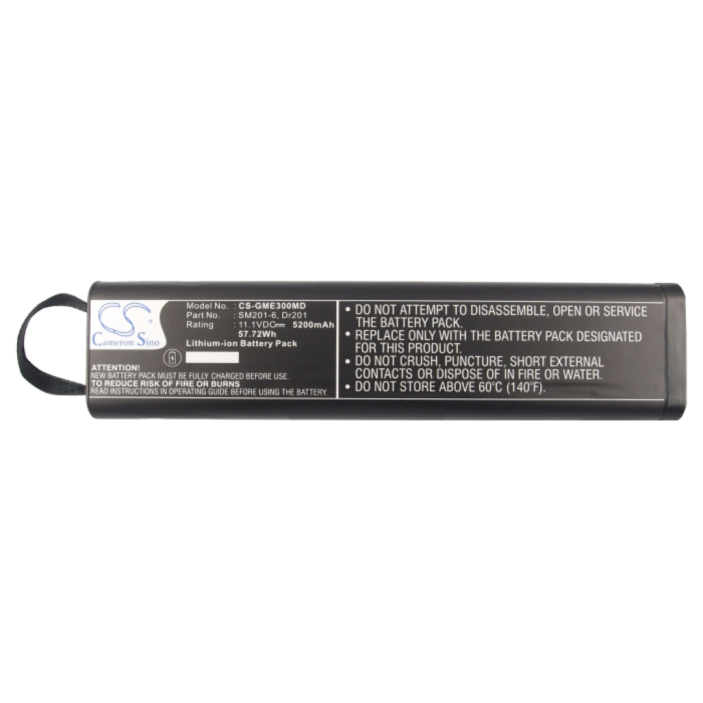 Batterier för medicintekniska produkter Yokogawa CS-GME300MD