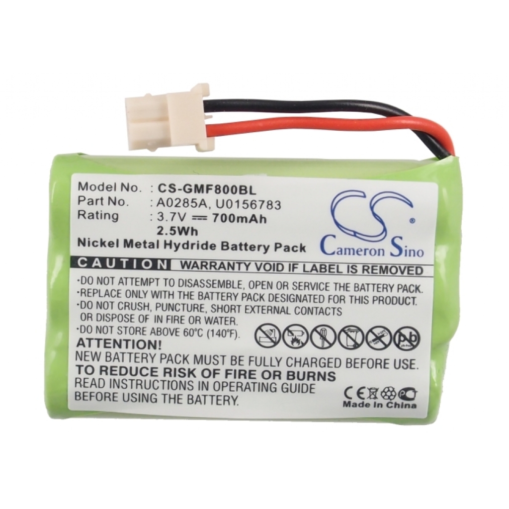 Batterier för betalningsterminaler Dejavoo CS-GMF800BL