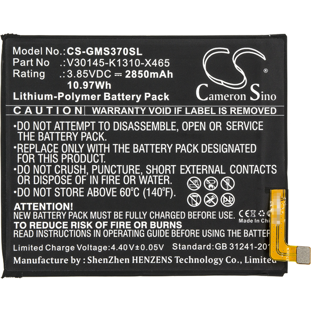 Batterier Ersätter V30145-K1310-X465