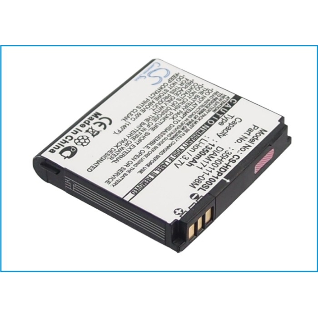 Batterier till mobiltelefoner O2 CS-HDP100SL