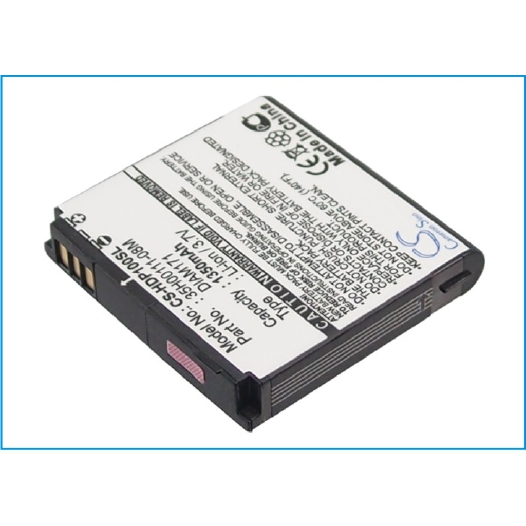Batterier till mobiltelefoner O2 CS-HDP100SL