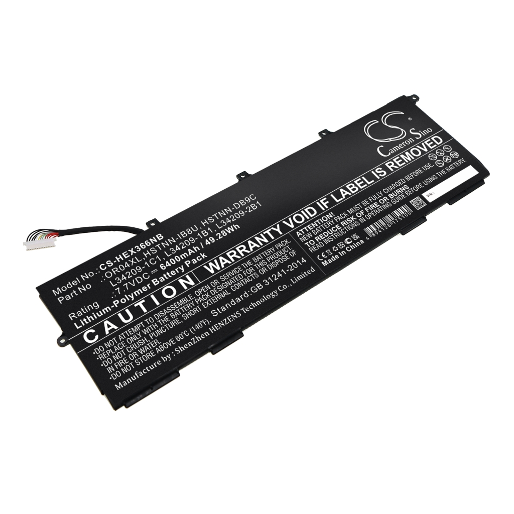 Batterier Ersätter EliteBook X360 830 G6