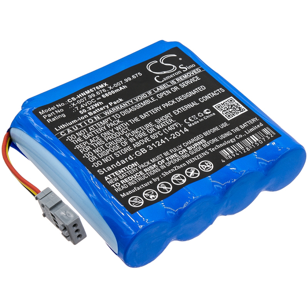 Batterier för medicintekniska produkter Heine CS-HNM676MX