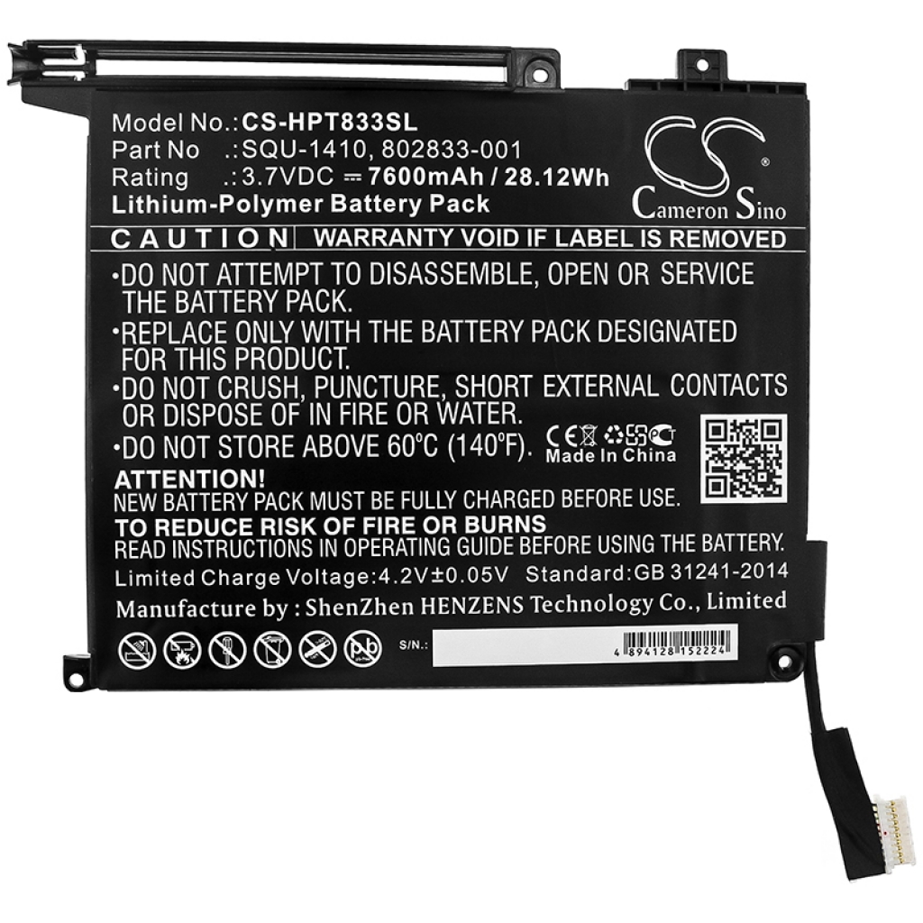 Batterier Ersätter Pro Tablet 10 EE G1(H9X24EA)