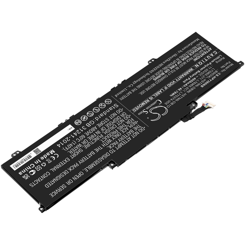 Batterier Ersätter Envy x360 15-ed0000