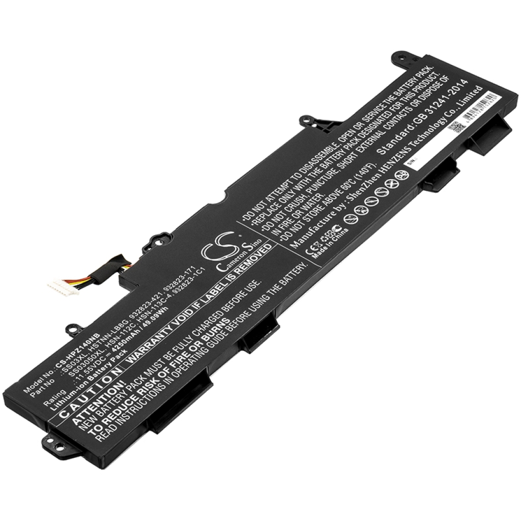 Batterier Ersätter EliteBook 840 G5 (7GD68PA)