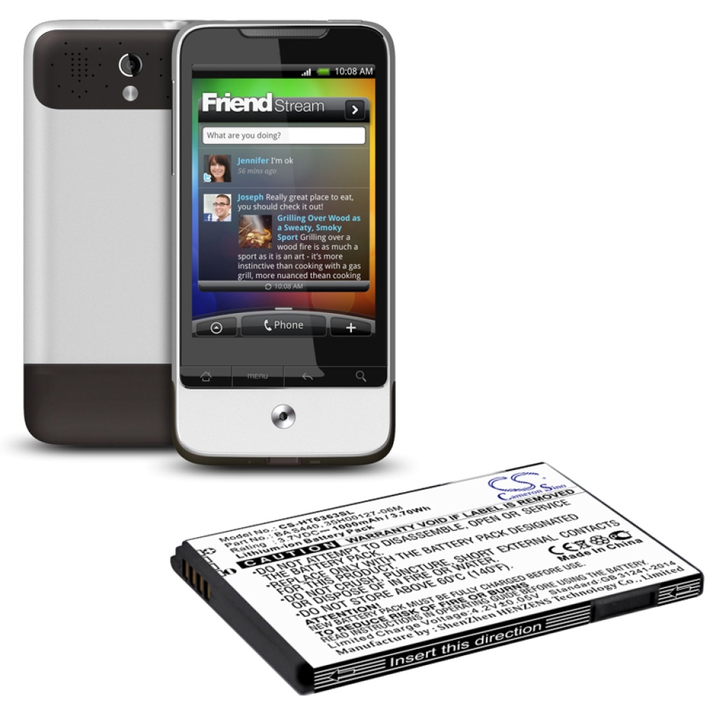 Adapter för mobiltelefoner T-mobile CS-HT6363SL