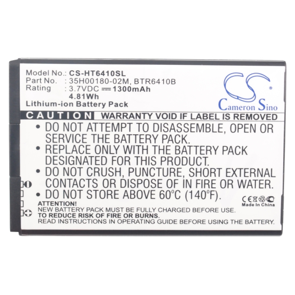 Batterier till mobiltelefoner Verizon CS-HT6410SL