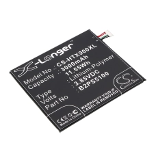 Compatible battery replacement for HTC 35H00255-00M,35H00255-01M,B2PS5100