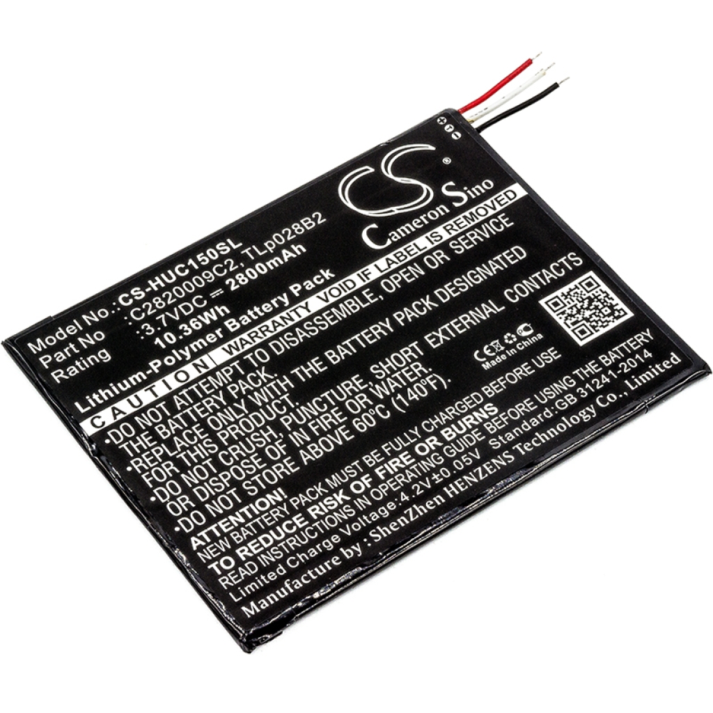 Batterier för surfplattor Kurio CS-HUC150SL