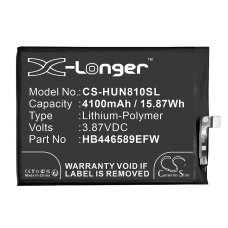 Compatible battery replacement for Huawei HB446589EFW