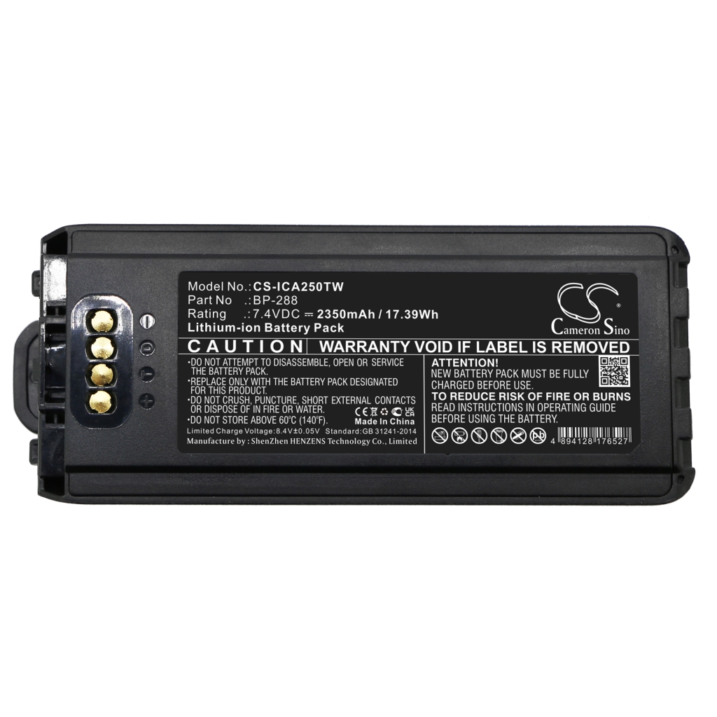 Batterier Ersätter BP-288