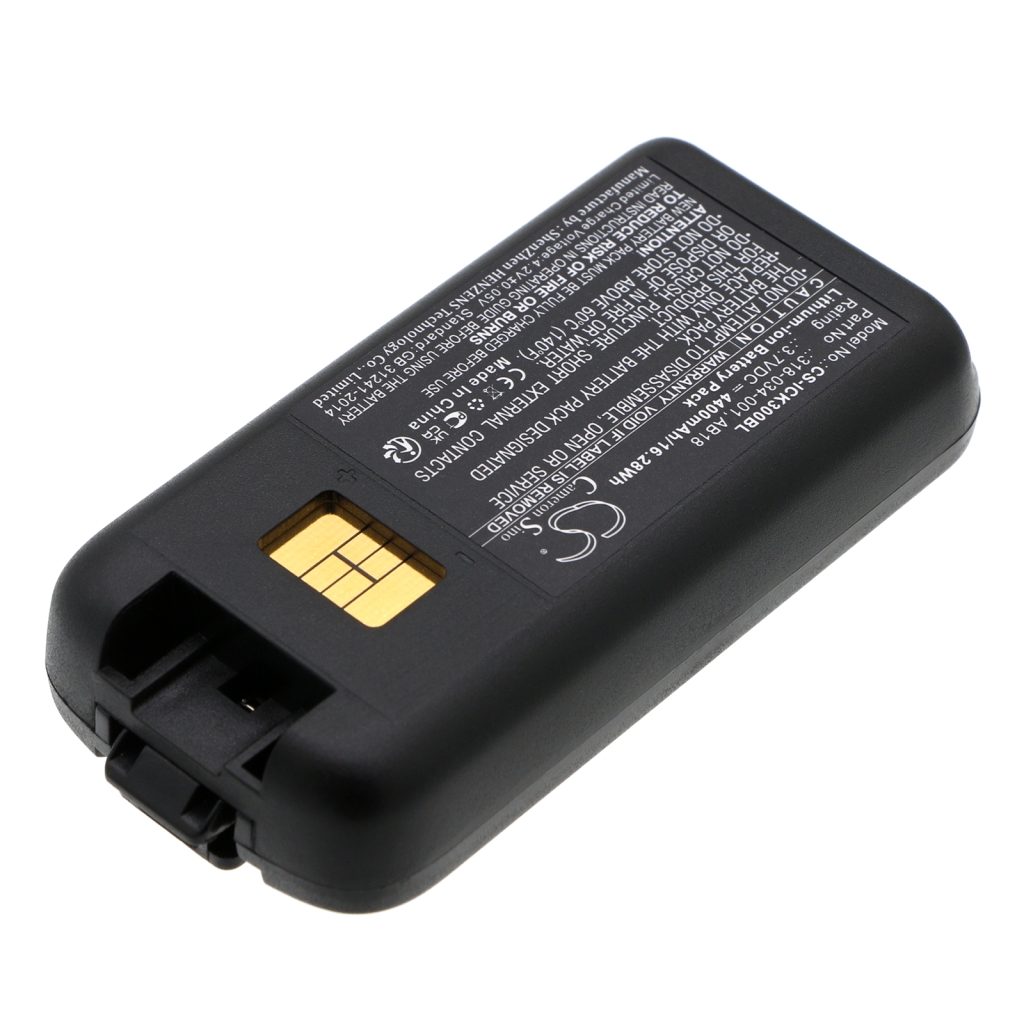 Batterier för skanner Intermec CS-ICK300BL