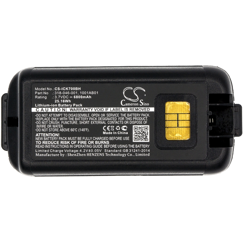 Batterier för skanner Dolphin CS-ICK700BH