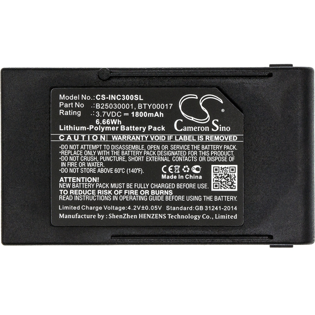 Batterier Ersätter B25030001