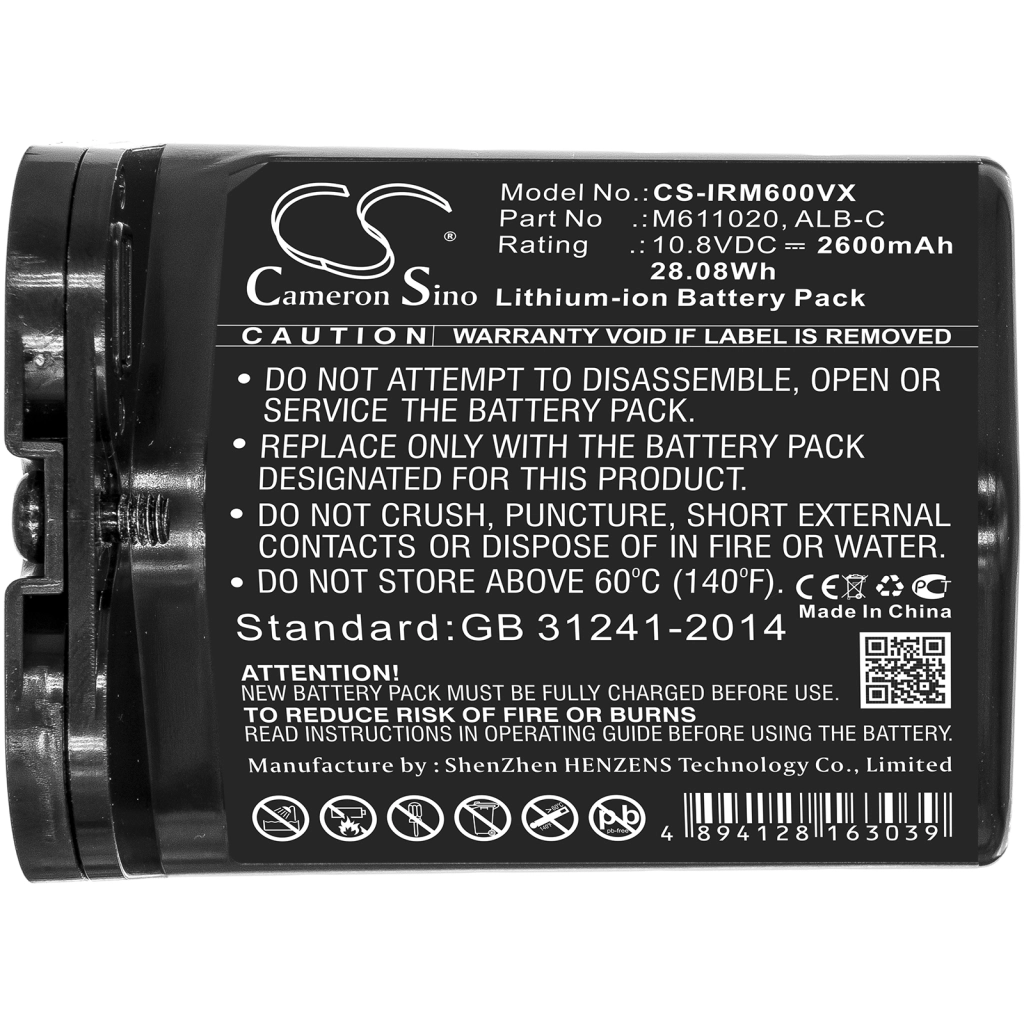 iRobot Batterier till dammsugare CS-IRM600VX