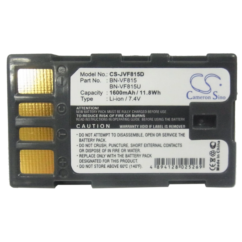 Camera Battery JVC GZ-MG130EX