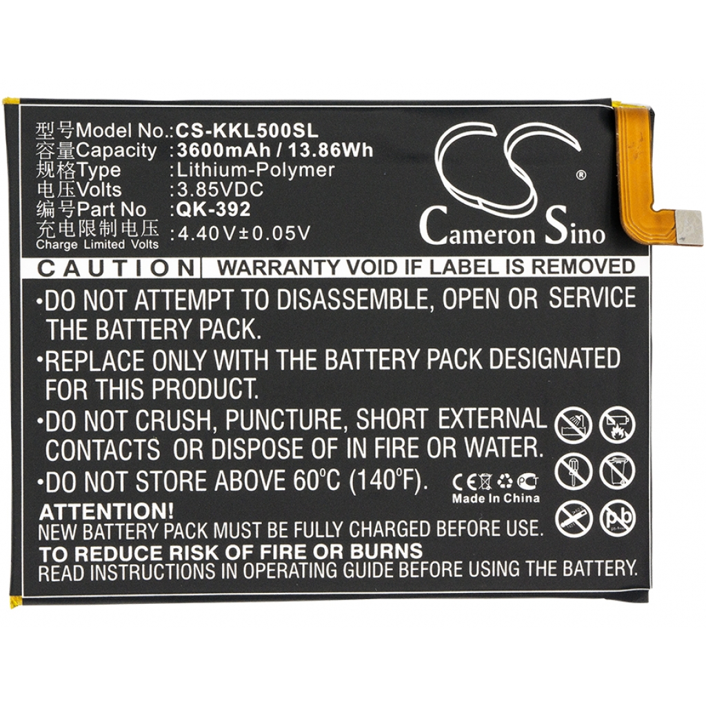 Batterier Ersätter 1509-A00